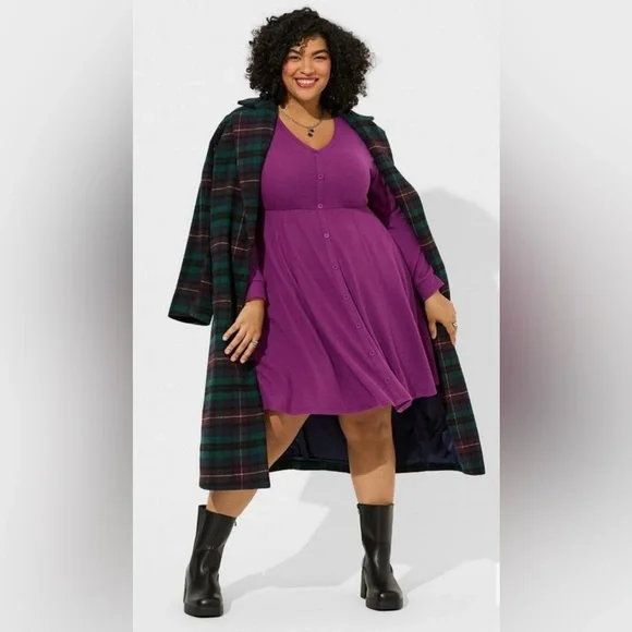 Torrid 1x Dress 💜 - Picture 8 of 10